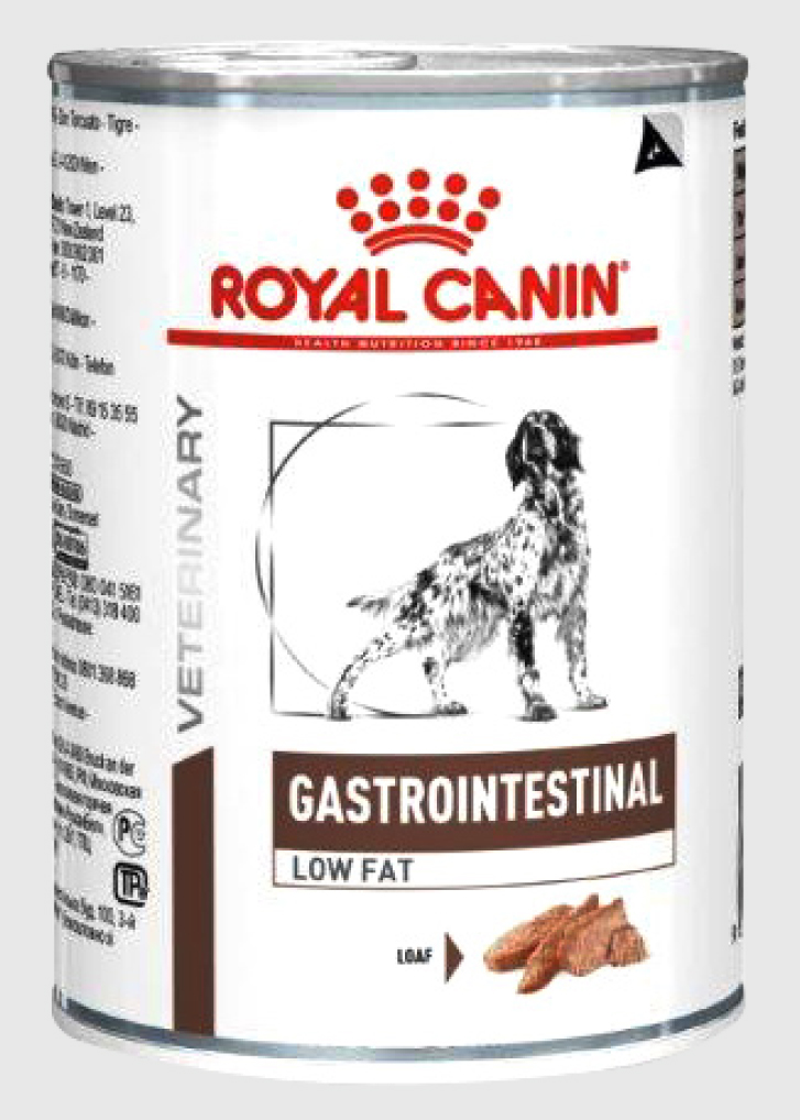 ROYAL CANIN VHN Dog Gastrointestinal Low Fat konzerva 410 g