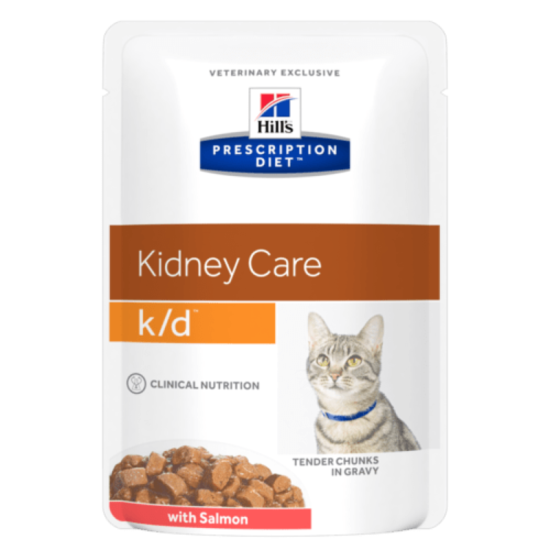 Hill's PD Feline K/D kapsa salmon 12x85g
