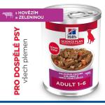 Hill's SP Canine konz. Adult - beef + vegetable 363g