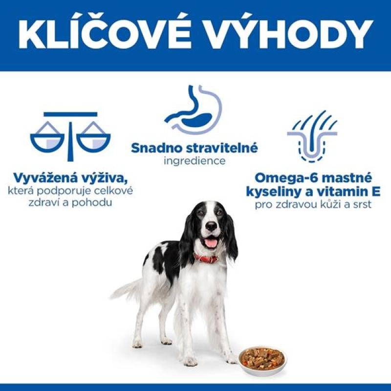 Hill's SP Canine konz. Adult - beef + vegetable 363g