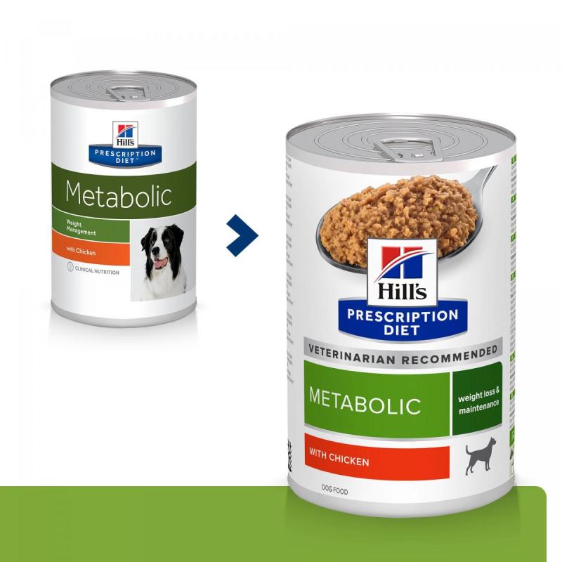 Hill's PD Canine Metabolic konzerva 370g