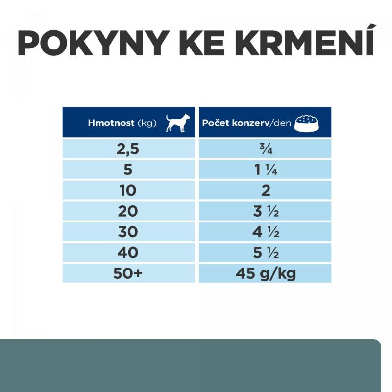 Hill's PD Canine W/D konzerva 370g