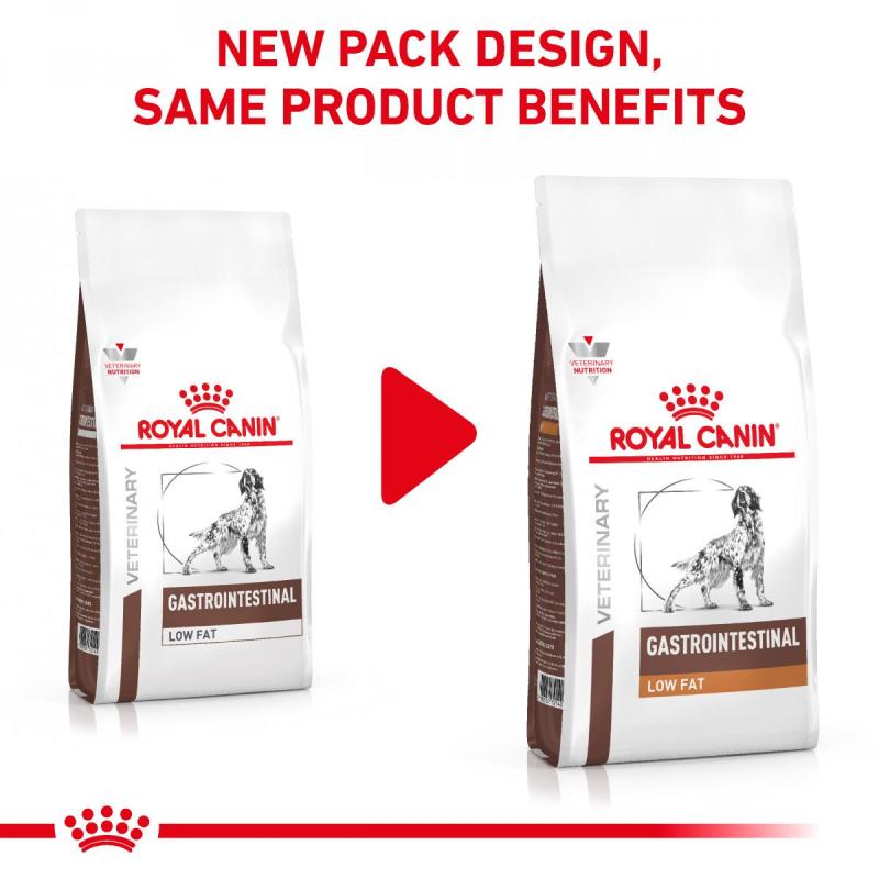RC VHN DOG Gastro Intestinal Low Fat  1,5kg