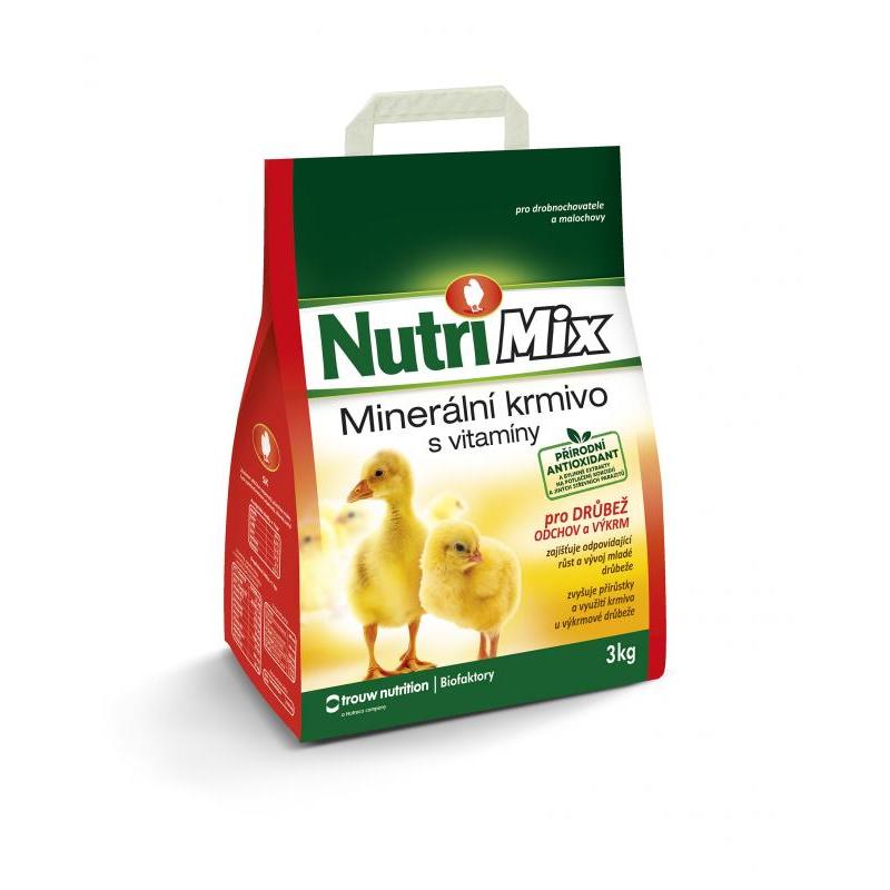 Nutrimix drůbež 3kg (výkrm, odchov)