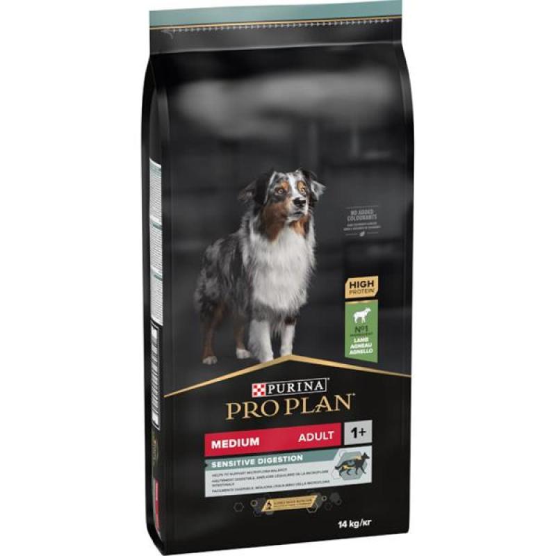 Pro Plan Dog Adult Medium Sensitive Digestion lamb 14kg
