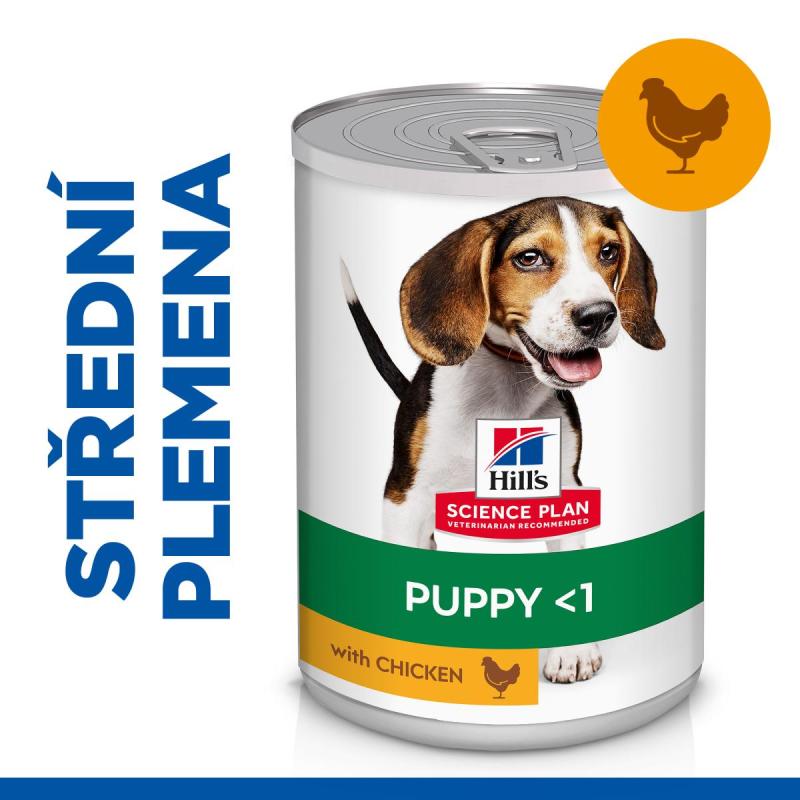 Hill's SP canine konz.puppy 370g New 607100