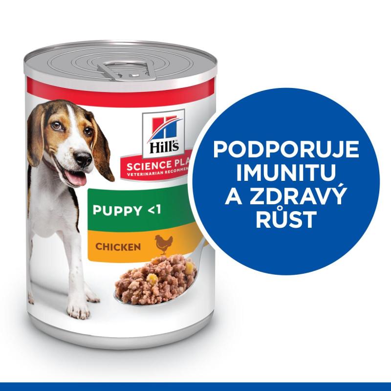 Hill's SP canine konz.puppy 370g New 607100