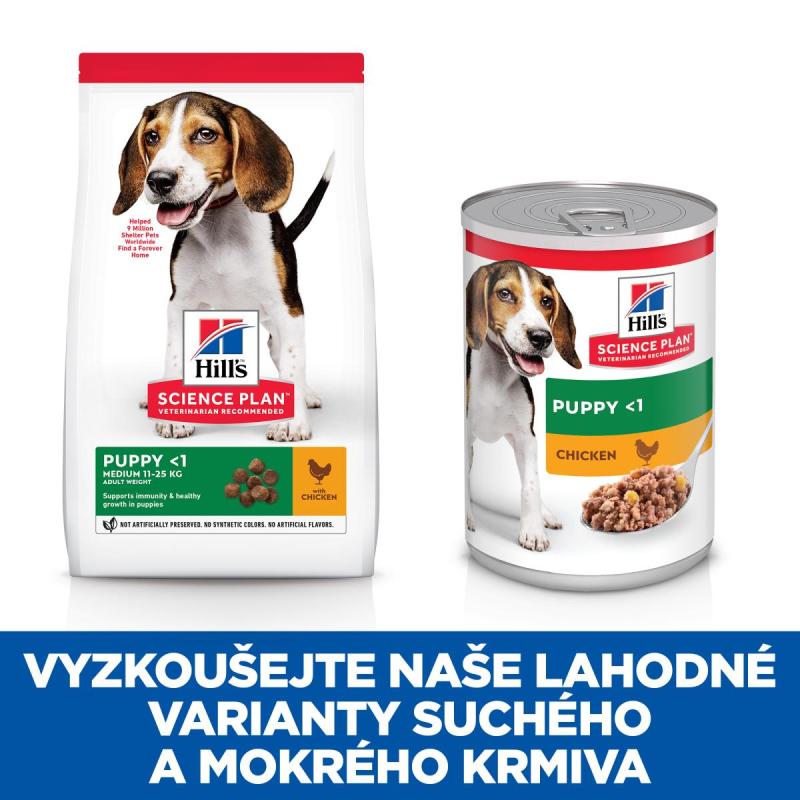 Hill's SP canine konz.puppy 370g New 607100