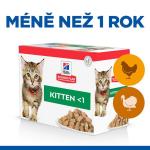 Hill's SP Feline Kitten kaps.CH+Turkey -Multipack 12 x 85 g