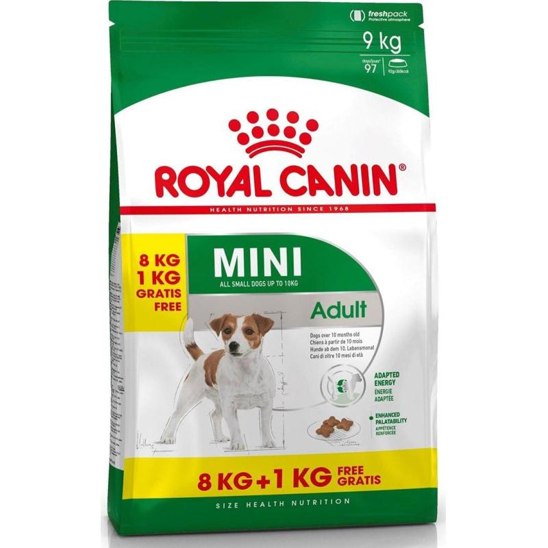 RC SHN MINI ADULT 8+1KG GRATIS