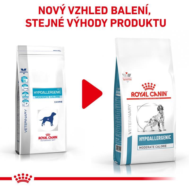 RC VHN dog Hypoallergenic Mod Calorie 14kg