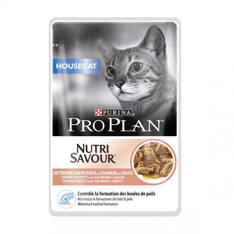 Pro Plan cat kapsa Housecat losos 85g