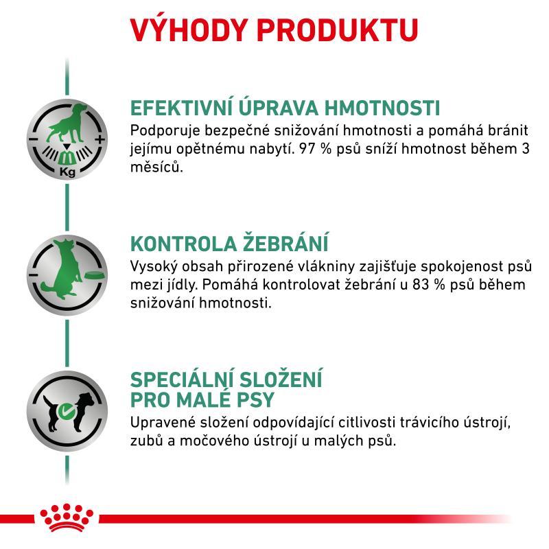RC VHN dog satiety small dogs 3KG