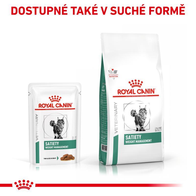 RC VHN Cat Satiety Weight Management Pouch kaps. 12x85g