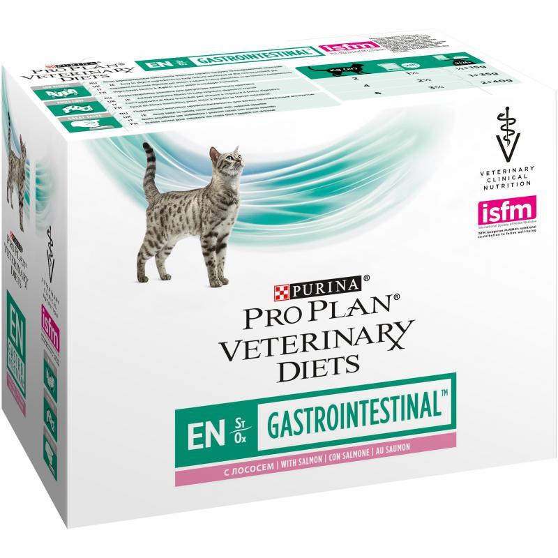 Purina PPVD Feline - EN Gastroint.Salmon kapsička 10x85g