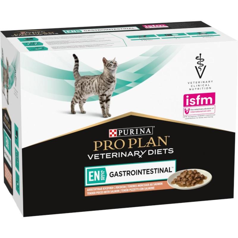 Purina PPVD Feline - EN Gastroint.Salmon kapsička 10x85g