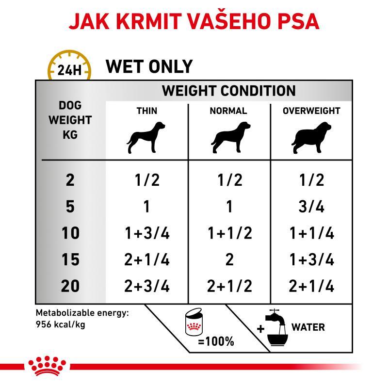 RC VHN dog urinary s/o konz. 410g