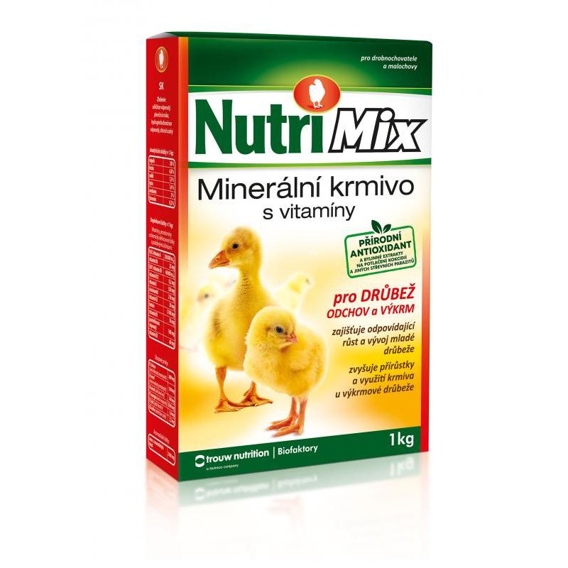 Nutrimix drůbež 1kg (výkrm, odchov)