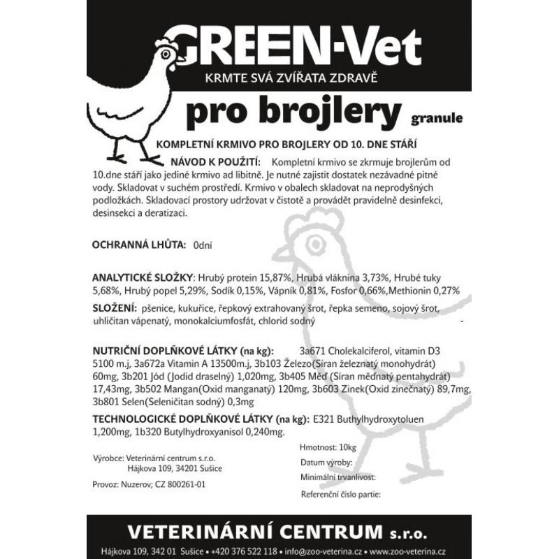 GREEN-Vet pro brojlery gr