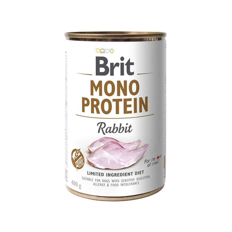 BRIT Care Dog konz. Mono Protein Rabbit 400g