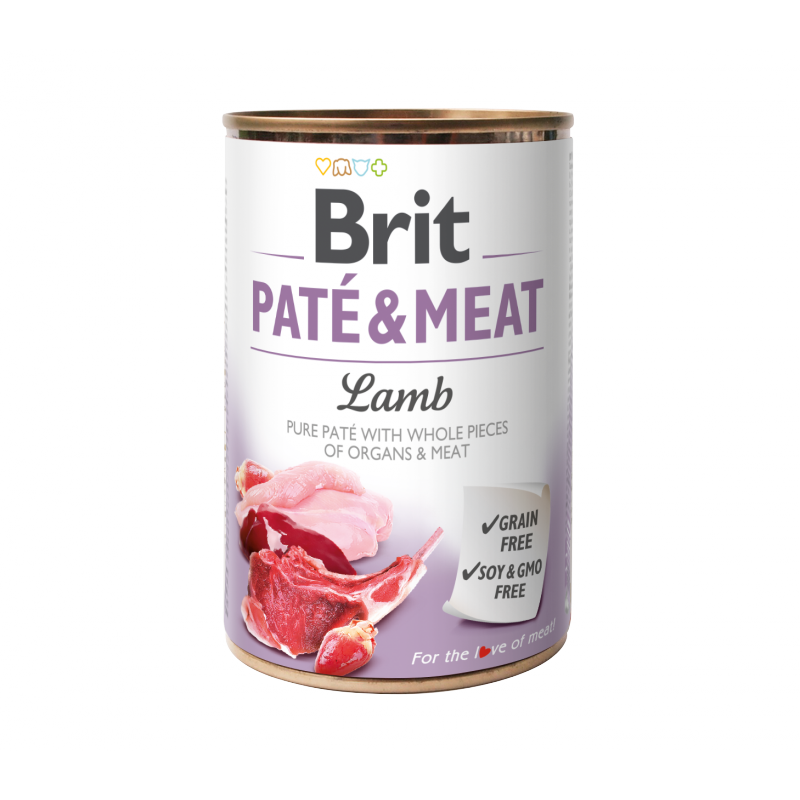 BRIT Care Dog konz. Paté &amp; Meat Lamb 400g