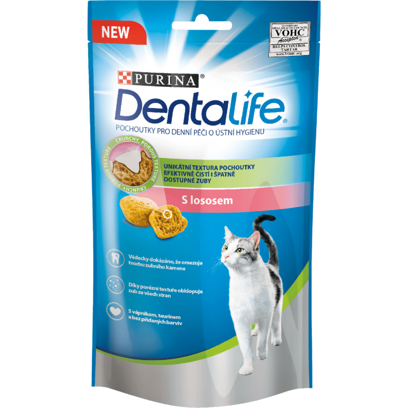 DENTALIFE Cat losos 40g (bal 8)