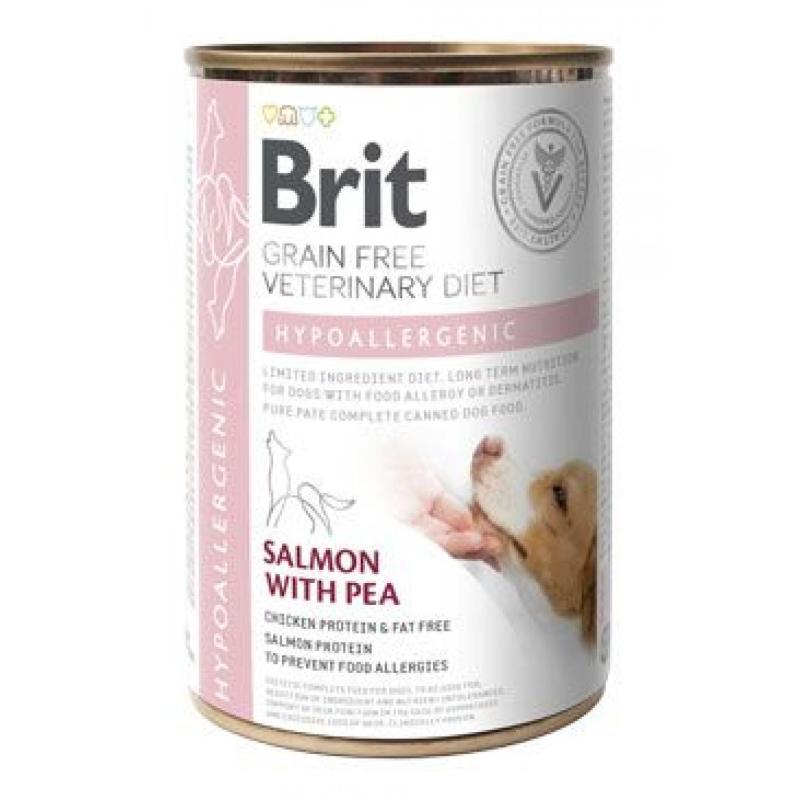 Brit VD Dog konz. Hypoallergenic 400g