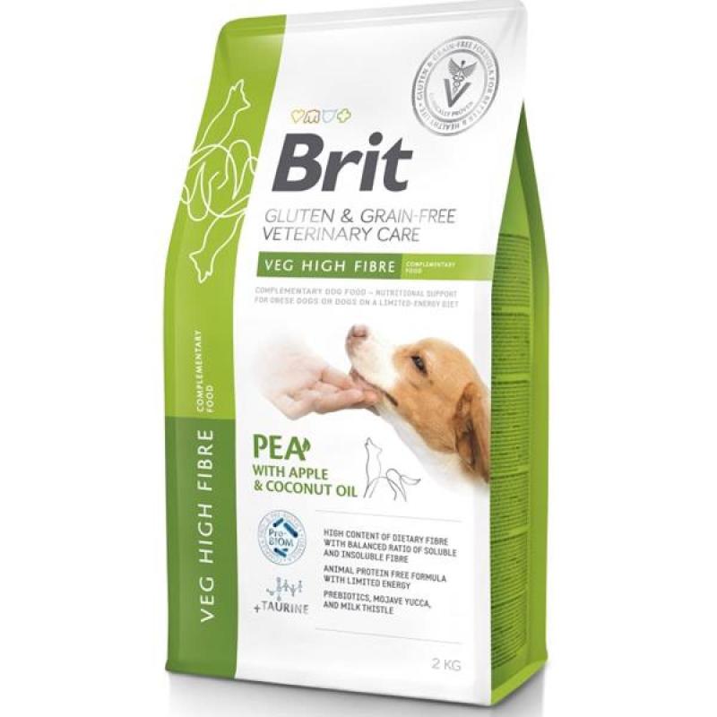 Brit VD Dog Veg High Fibre 2kg