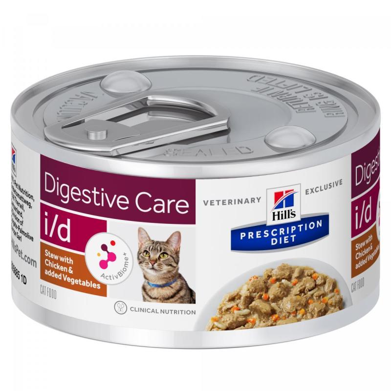 Hill's PD Feline I/D Stew konz.Chicken,rice+Vegetable 12x82g