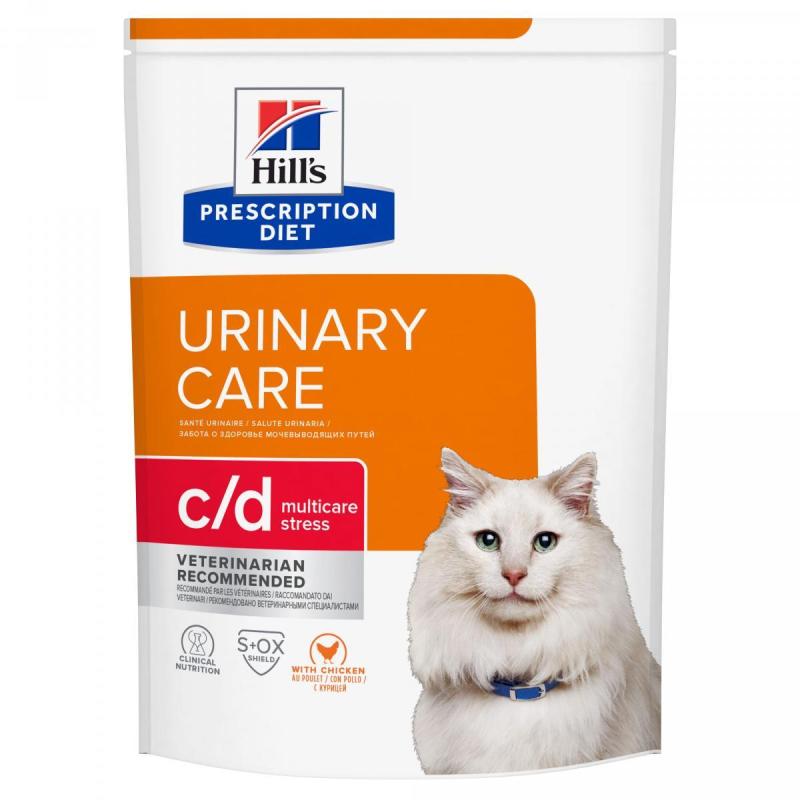 2x Hill's PD Feline C/D Urinary Stress 3kg