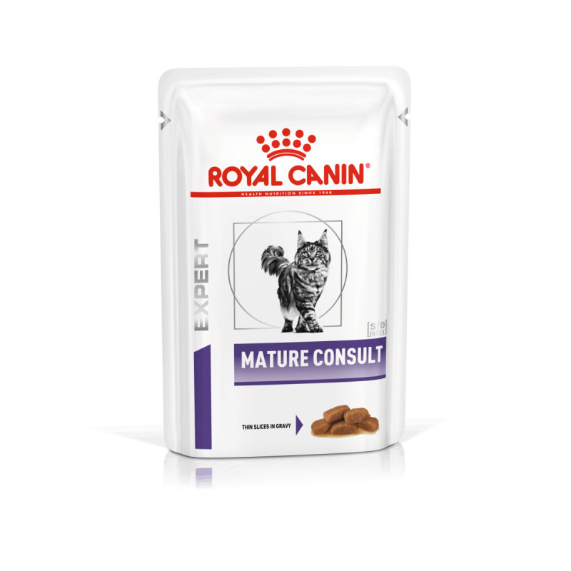 RC VHN CAT MATURE CONSULT GRAVY kapsičky 12x85g