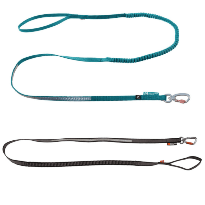 Vodítko Touring bungee leash 2,8m/23mm, barva šedá