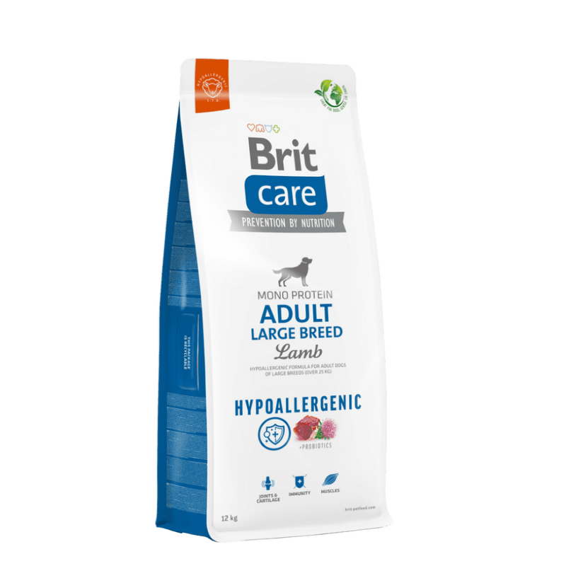 Brit Care Dog Hypoallergenic Adult Large Breed Lamb 12kg