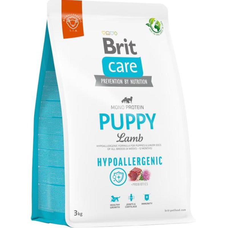 Brit Care Dog Hypoallergenic Puppy Lamb 3kg