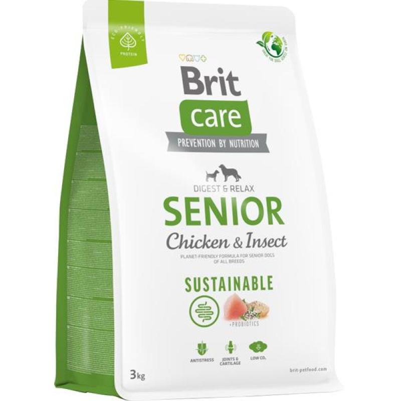 Brit Care Dog Sustainable Senior 3kg
