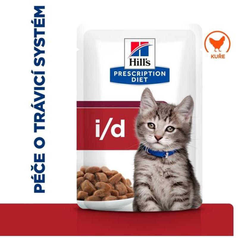 Hill's PD Feline i/d Kitten kaps.chicken 12x85g