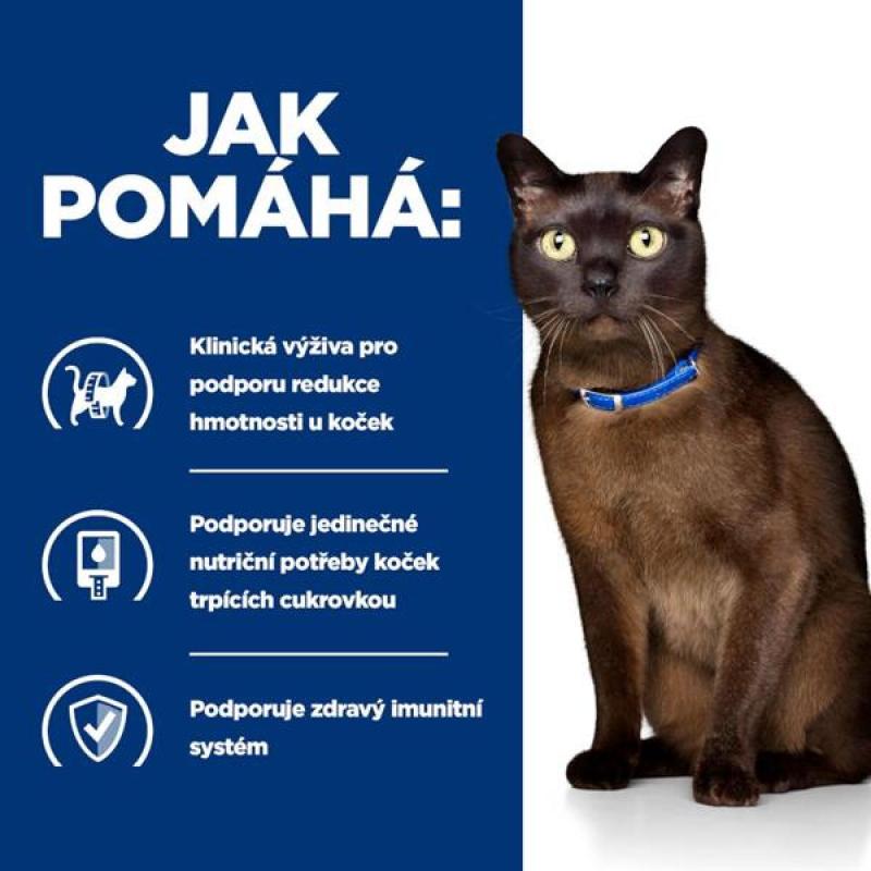 Hill's PD Feline m/d kapsa 12x85g