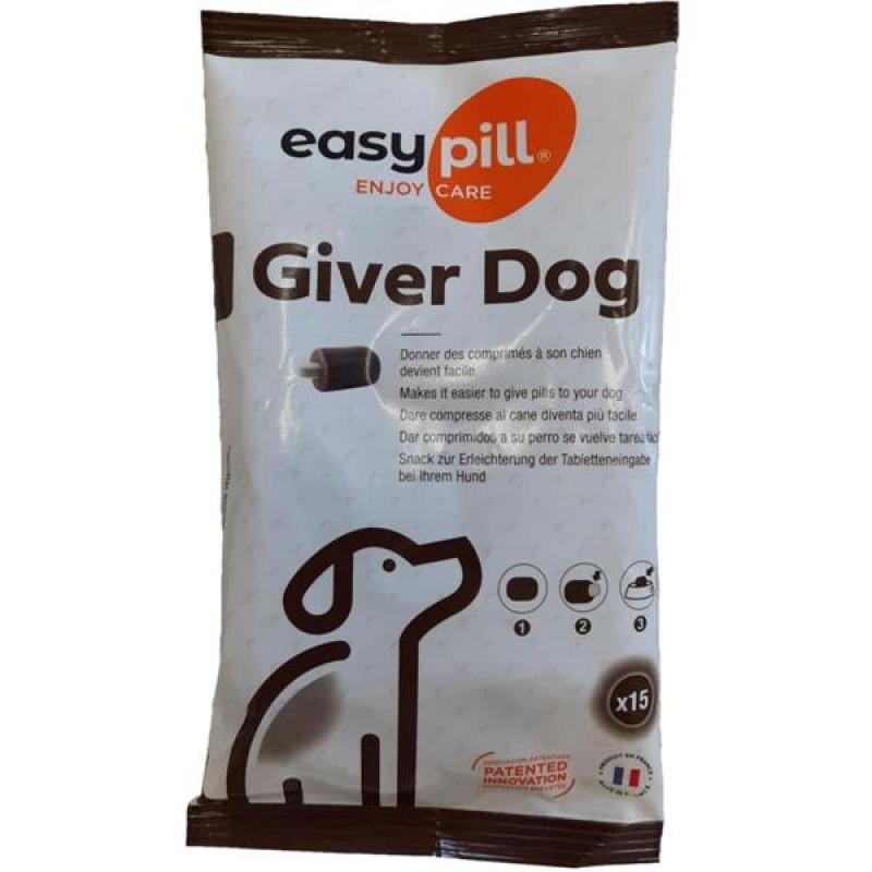 Easypill Giver dog - 15 pelet (15x5g); 75g