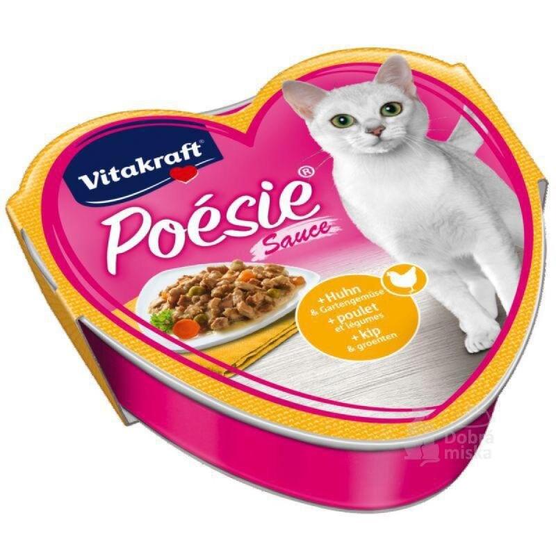 Poésie cat van.se štávou kuře a zahradní zelenina 85g