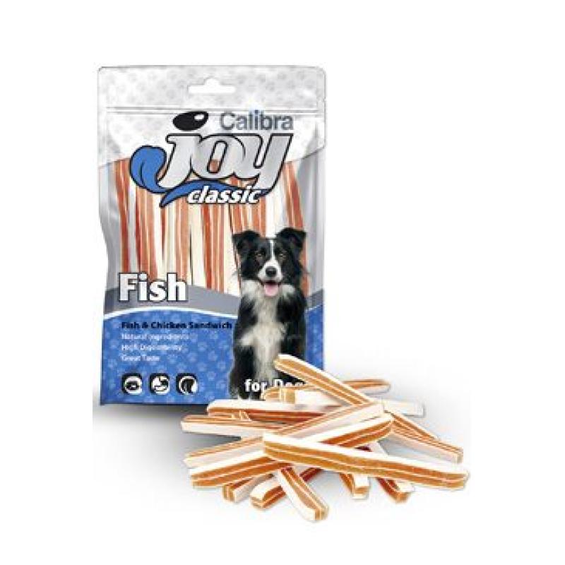 Calibra dog pochoutky Joy Chicken+Fish Sandwich 80g