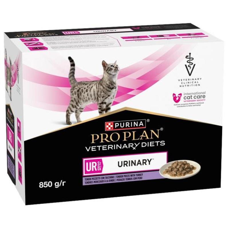 Purina PPVD Feline - UR St/Ox Urinary Turkey kapsička 10x85g