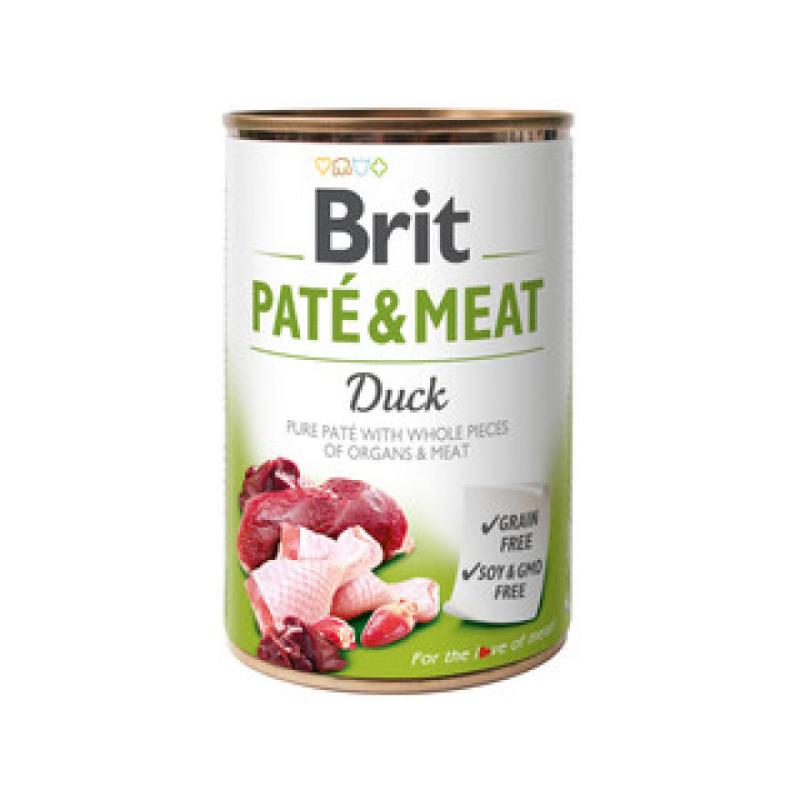 BRIT Care Dog konz. Paté &amp; Meat Duck 400g