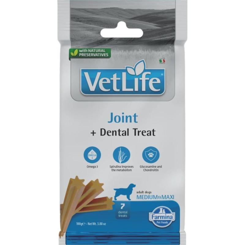 Vet Life Dog Dental Treat Joint Adult Medium &amp; Maxi 100 g