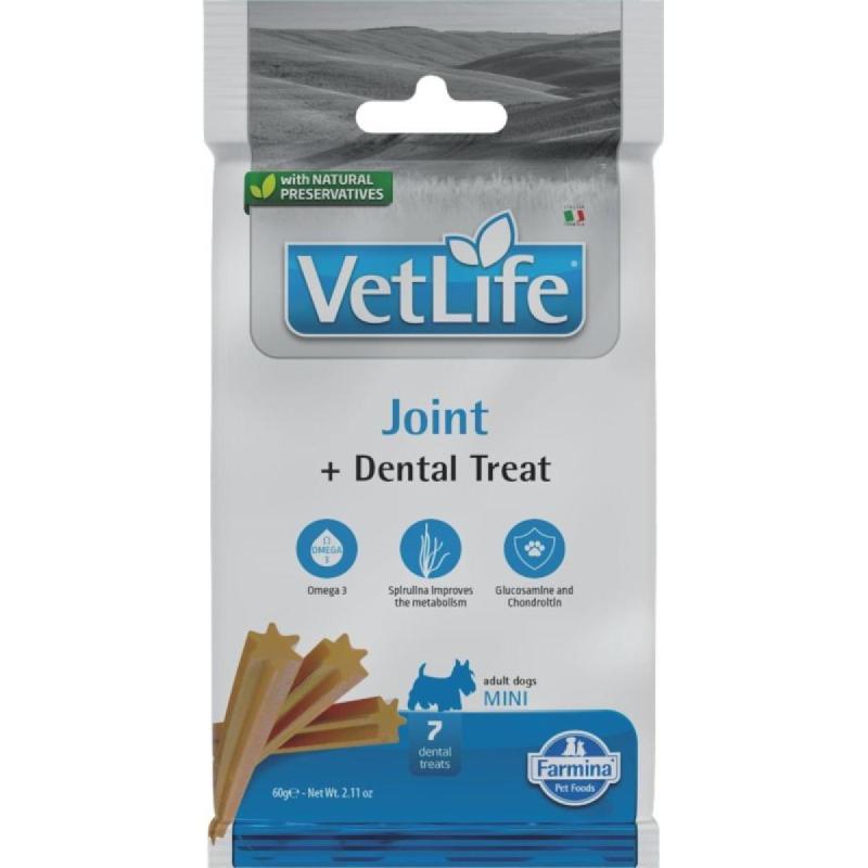 Vet Life Dog Dental Treat Joint Adult Mini 60 g