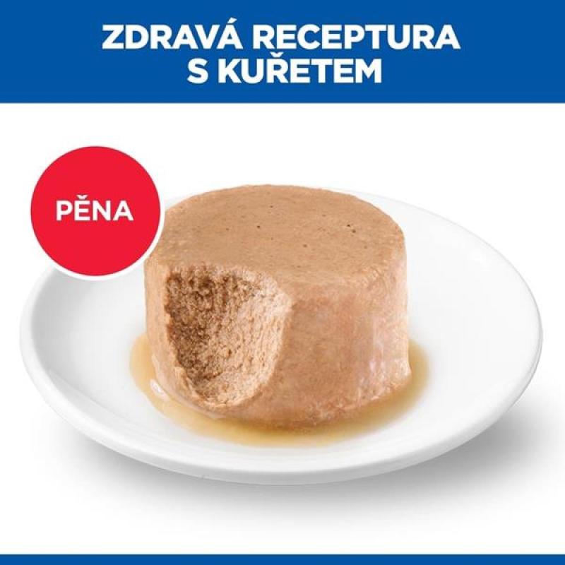 Hill's SP Feline Adult Mousse pěna kuře 85 g