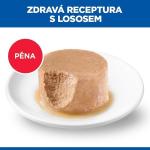 Hill's SP Feline Adult Mousse pěna losos 85 g