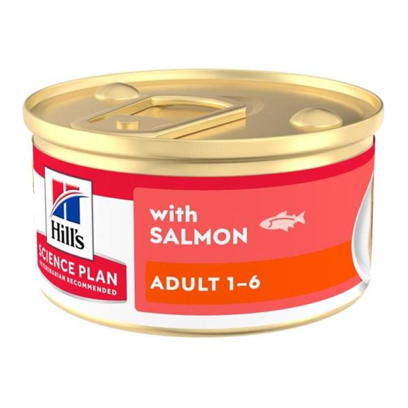 Hill's SP Feline Adult Mousse pěna losos 85 g