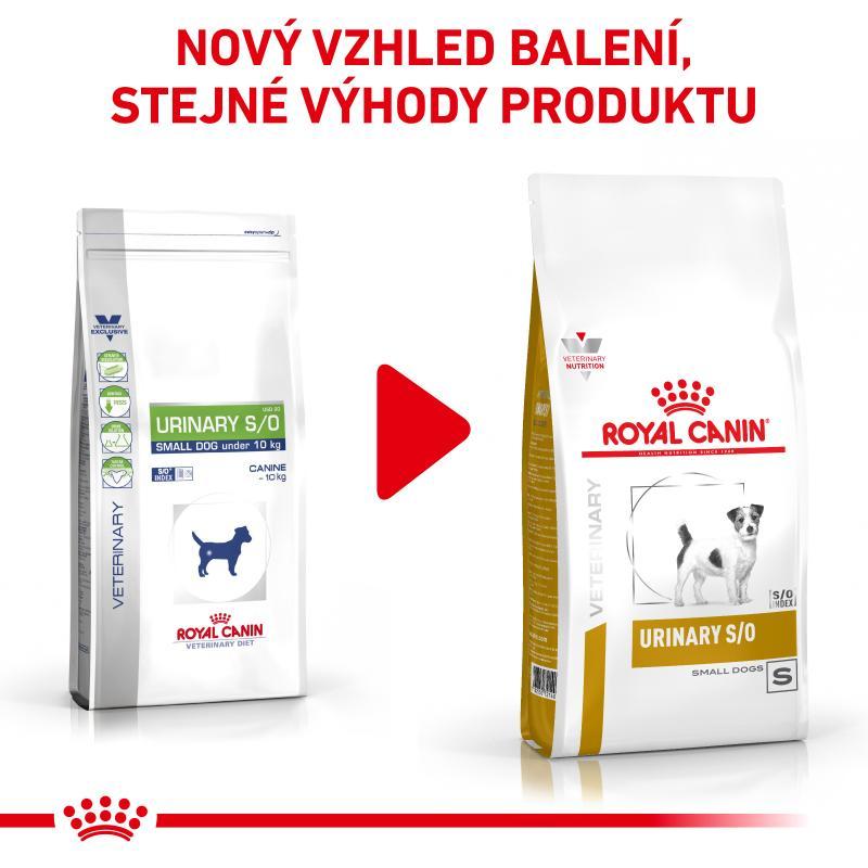 RC VHN dog urinary S/O small dog 1,5kg