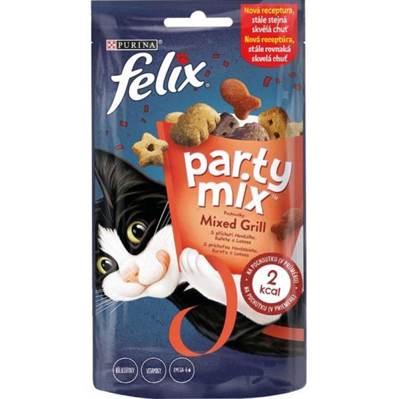 Felix snack cat-Party Mix Mixed Grill 60g