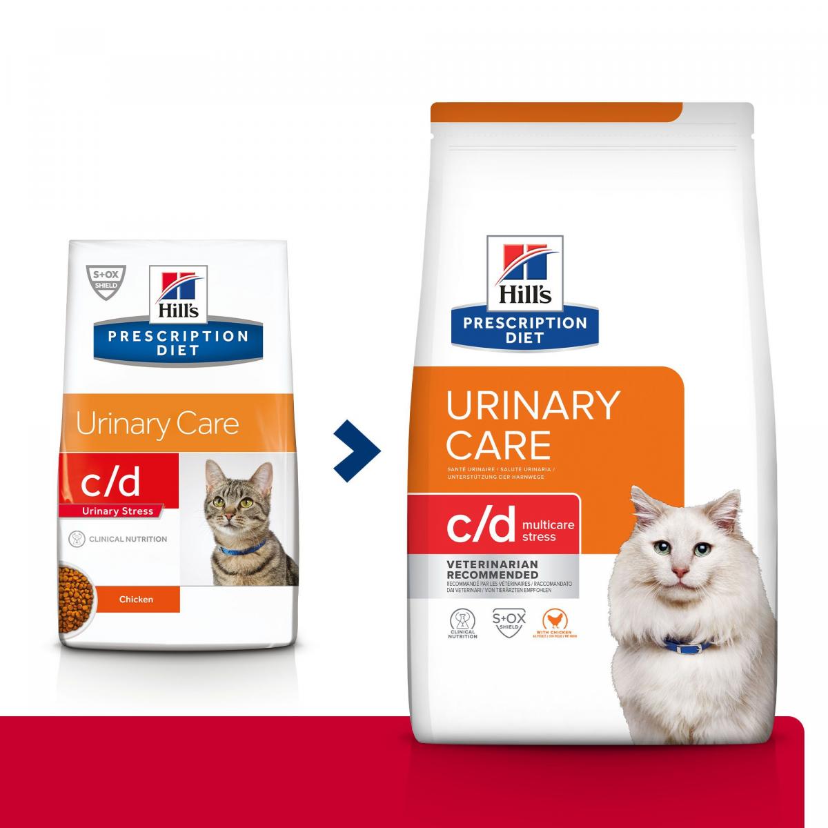 Hill's PD Feline C/D Dry Urinary Stress 400g